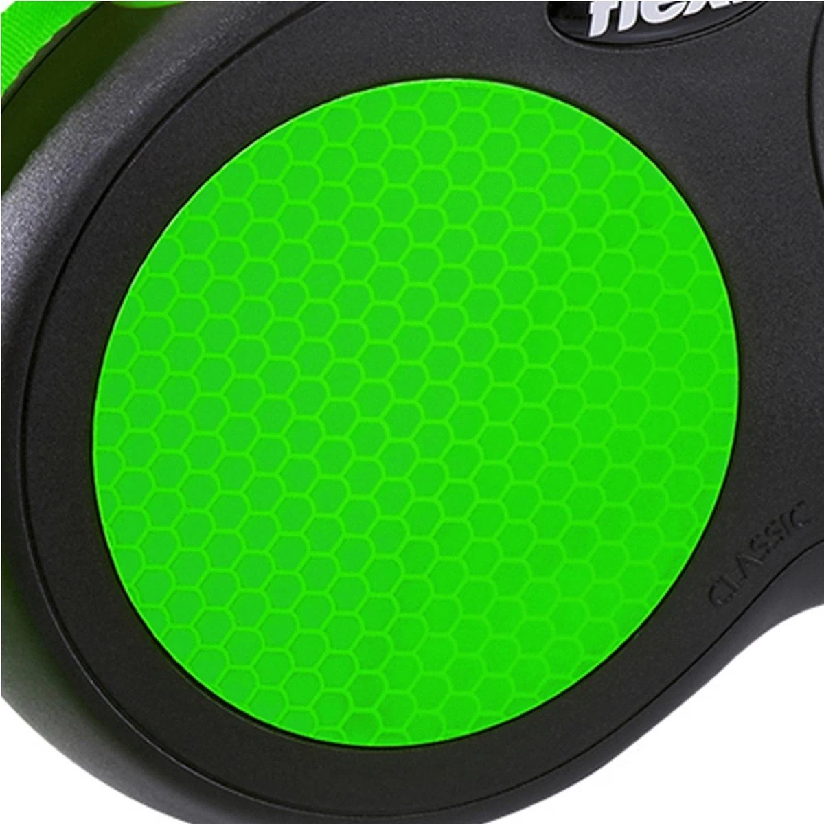 Flexi New Neon Tape - Hondenriem - Zwart/Groen - M - 5 M - (<25 Kg) 5 Flexi New Neon Tape - Hondenriem - Zwart/Groen - M - 5 M - (<25 Kg) - Afbeelding 3