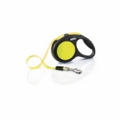 Flexi New Classic - Hondenriem Incl. Neon Band - Geel - S - 5 M - (<12 Kg) -Hondenserie Winkel 1200x1200 1365