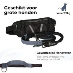 Canicross Looplijn Hond Met Heupriem Voor Hardlopen - Elastische Handsfree Hondenriem - Honden Trainingslijn - 150/200cm - Grijs 18 Canicross Looplijn Hond Met Heupriem Voor Hardlopen - Elastische Handsfree Hondenriem - Honden Trainingslijn - 150/200cm - Grijs -Hondenserie Winkel 1200x1200 1373