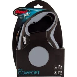 Flexi New Comfort Hondenriem - Grijs - L - 8 M 8 Flexi New Comfort Hondenriem - Grijs - L - 8 M -Hondenserie Winkel 1200x1200 1392