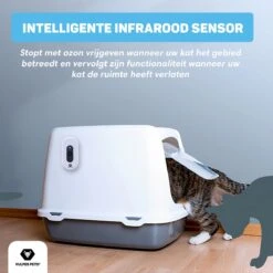 Vulpes Pets® Kattenbak Geurverdrijver PRO - Ozon En Negatieve Ionen Functie - Infraroodsensor - Oplaadbaar - Geurverwijderaar - Air Eliminator - Wit 18 Vulpes Pets® Kattenbak Geurverdrijver PRO - Ozon En Negatieve Ionen Functie - Infraroodsensor - Oplaadbaar - Geurverwijderaar - Air Eliminator - Wit -Hondenserie Winkel 1200x1200 1400