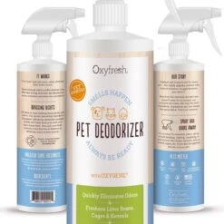 Uitgelichte producten 7 Oxyfresh Pets Geurverwijderaar - Spray Tegen Vieze Geuren Afkomstig Van Dieren