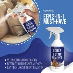 Petsly Odour & Stain Remover - Geurverwijderaars - Urine Vlekken Verwijderen Urinegeur Verwijderen Met Plantaardige Enzymen - 1L -Hondenserie Winkel 1200x1200 1493