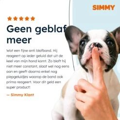 Simmy Anti Blafband - Diervriendelijke Opvoedingshalsband - Zwart En Blauw - Diervriendelijk - Zonder Schok - Anti Blaf Band Voor Grote En Kleine Honden 21 Simmy Anti Blafband - Diervriendelijke Opvoedingshalsband - Zwart En Blauw - Diervriendelijk - Zonder Schok - Anti Blaf Band Voor Grote En Kleine Honden -Hondenserie Winkel 1200x1200 1538