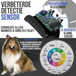 STARMAN Anti Blafband Voor Honden - 3-60KG - Diervriendelijk - Zonder Schok - Vibratie En Audio - Anti Blaf Band -Hondenserie Winkel 1200x1200 1573