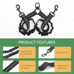 Nobleza Splitter Hondenriem - Dubbel Aanlijnriem Voor Honden - Splitter Verstelbaar - Zwart 15 Nobleza Splitter Hondenriem - Dubbel Aanlijnriem Voor Honden - Splitter Verstelbaar - Zwart -Hondenserie Winkel 1200x1200 1676