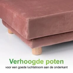 Maxxpro Katten- En Hondenbank - Roze - Verhoogd Met Houten Poten - Fluweel Materiaal - 90 X 44 X 34 CM - Huisdieren Tot 80 KG 11 Maxxpro Katten- En Hondenbank - Roze - Verhoogd Met Houten Poten - Fluweel Materiaal - 90 X 44 X 34 CM - Huisdieren Tot 80 KG -Hondenserie Winkel 1200x1200 217