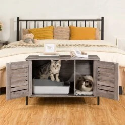 Houten Kattenhuis - Kattenkast Voor Binnen & Buiten - Kattenhok - Kattenhuisje Hout Met Deur En Gat - Hondenhok Voor Kleine Honden - 80 X 45 X 50.5 Cm 9 Houten Kattenhuis - Kattenkast Voor Binnen & Buiten - Kattenhok - Kattenhuisje Hout Met Deur En Gat - Hondenhok Voor Kleine Honden - 80 X 45 X 50.5 Cm -Hondenserie Winkel 1200x1200 264