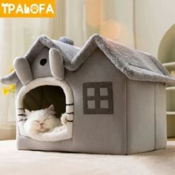 CAT Kattenmand Kattenhuis Maat M - Lekker Slapen Bed Hond Katten Huis Verwijderbare Kussen Ingesloten Pet Bed Voor Kat Kittens Puppy Pet Kat Accessoires 11 CAT Kattenmand Kattenhuis Maat M - Lekker Slapen Bed Hond Katten Huis Verwijderbare Kussen Ingesloten Pet Bed Voor Kat Kittens Puppy Pet Kat Accessoires -Hondenserie Winkel 1200x1200 267