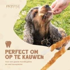 Petstyleliving Gedraaide Sticks Met Kip - Voordeelzak 100 Stuks 12,5cm - Hersluitbaar - Hondensnacks - Kauwstaaf 15 Petstyleliving Gedraaide Sticks Met Kip - Voordeelzak 100 Stuks 12,5cm - Hersluitbaar - Hondensnacks - Kauwstaaf -Hondenserie Winkel 1200x1200 320