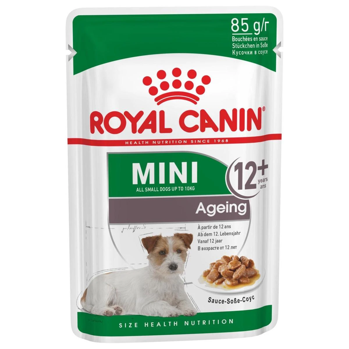 Royal Canin Shn Mini Ageing 12plus Pouch - Hondenvoer - 12x85 G 3 Royal Canin Shn Mini Ageing 12plus Pouch - Hondenvoer - 12x85 G