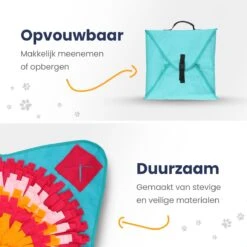 Snuffelmat 70x70cm Inclusief Rubberen Massage Bal & E-book - Speelmat Hond - Denkspel Hond - Puppy Speelgoed - Anti Schrok Mat - Honden Snoepjes - Cadeau Tip 11 Snuffelmat 70x70cm Inclusief Rubberen Massage Bal & E-book - Speelmat Hond - Denkspel Hond - Puppy Speelgoed - Anti Schrok Mat - Honden Snoepjes - Cadeau Tip -Hondenserie Winkel 1200x1200 335