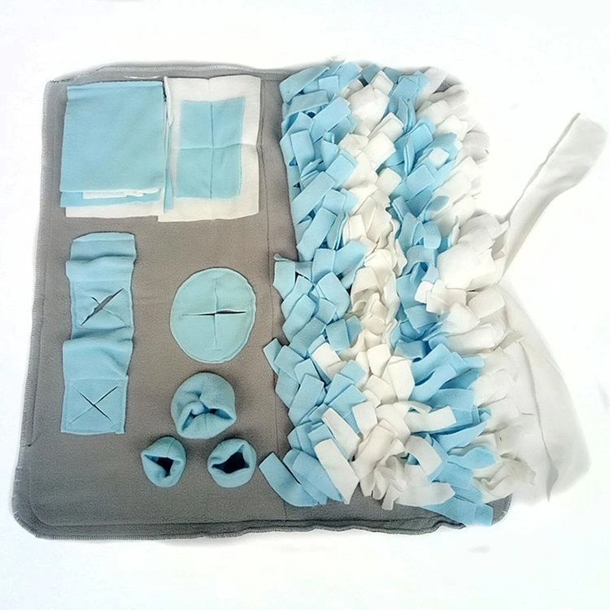 Snuffelmat - Snuffelmat Hond - Denkspelletjes Voor Honden - GRATIS 2 Trektouwen - Snuffelmatten - Snuffelmat Voor Honden 5 Snuffelmat - Snuffelmat Hond - Denkspelletjes Voor Honden - GRATIS 2 Trektouwen - Snuffelmatten - Snuffelmat Voor Honden - Afbeelding 3