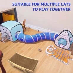 Fuegobird Kattentunnel - Tent+Tunnel 3 In 1 - Blauw/Roze 14 Fuegobird Kattentunnel - Tent+Tunnel 3 In 1 - Blauw/Roze -Hondenserie Winkel 1200x1200 376