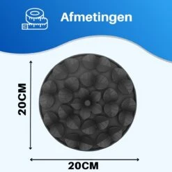 JT Products Siliconen Snuffelmat Zwart - Voor Hond En Kat – Puppy – Kitten – Konijn - Voerbak – Agility Voor De Hond - Honden Speelgoed Intelligentie – Denkspel Hond – Speelgoed Hondje Interactief – Anti Schrok Mat - Likmat -Hondenserie Winkel 1200x1200 387