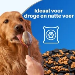 JT Products Siliconen Snuffelmat Zwart - Voor Hond En Kat – Puppy – Kitten – Konijn - Voerbak – Agility Voor De Hond - Honden Speelgoed Intelligentie – Denkspel Hond – Speelgoed Hondje Interactief – Anti Schrok Mat - Likmat -Hondenserie Winkel 1200x1200 390