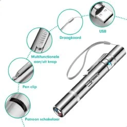 Laserpen - Kattenspeeltjes - Laser - Katten Speelgoed - Kattenspeelgoed - Laserlampje Kat - Speeltjes - Pointer - Lamp - Laserlampje - USB Oplaadbaar 14 Laserpen - Kattenspeeltjes - Laser - Katten Speelgoed - Kattenspeelgoed - Laserlampje Kat - Speeltjes - Pointer - Lamp - Laserlampje - USB Oplaadbaar -Hondenserie Winkel 1200x1200 411