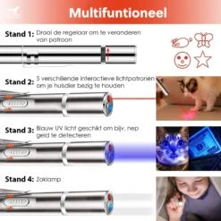 PetFriends Laserpen Voor Kat - USB Oplaadbaar - Laserpointer - Laserlampje - Kattenspeeltjes 11 PetFriends Laserpen Voor Kat - USB Oplaadbaar - Laserpointer - Laserlampje - Kattenspeeltjes -Hondenserie Winkel 1200x1200 426