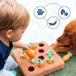 Snuffelmat Hond – Denkspel Hond – Honden Speelgoed – Hondenspel – Wortelveld -Hondenserie Winkel 1200x1200 436