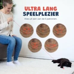 Laserpen - USB Oplaadbaar - Kattenspeeltjes - 7 Verschillende Standen - Laserlampje - RVS Zilver - Laser Pointer -Hondenserie Winkel 1200x1200 446