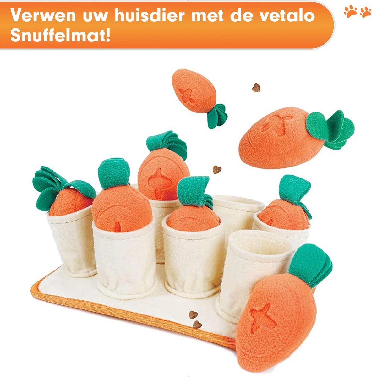 Premium Snuffelmat Voor Hond En Kat - Intelligentie Speelgoed - Snuffel Mat Puppy - IQ Hondenspeeltjes - Educatieve Training Huisdier - Snuffeltrainer Hondenpuzzel - Educatief Speelgoed - Vetalo 11 Premium Snuffelmat Voor Hond En Kat - Intelligentie Speelgoed - Snuffel Mat Puppy - IQ Hondenspeeltjes - Educatieve Training Huisdier - Snuffeltrainer Hondenpuzzel - Educatief Speelgoed - Vetalo - Afbeelding 9