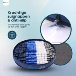 Pawzle Snuffelmat Hond - Likmat - Anti Schrokbak - Honden Speelgoed Intelligentie - Puppy - Inclusief Speelbal - 50x50cm - Blauw 17 Pawzle Snuffelmat Hond - Likmat - Anti Schrokbak - Honden Speelgoed Intelligentie - Puppy - Inclusief Speelbal - 50x50cm - Blauw -Hondenserie Winkel 1200x1200 475