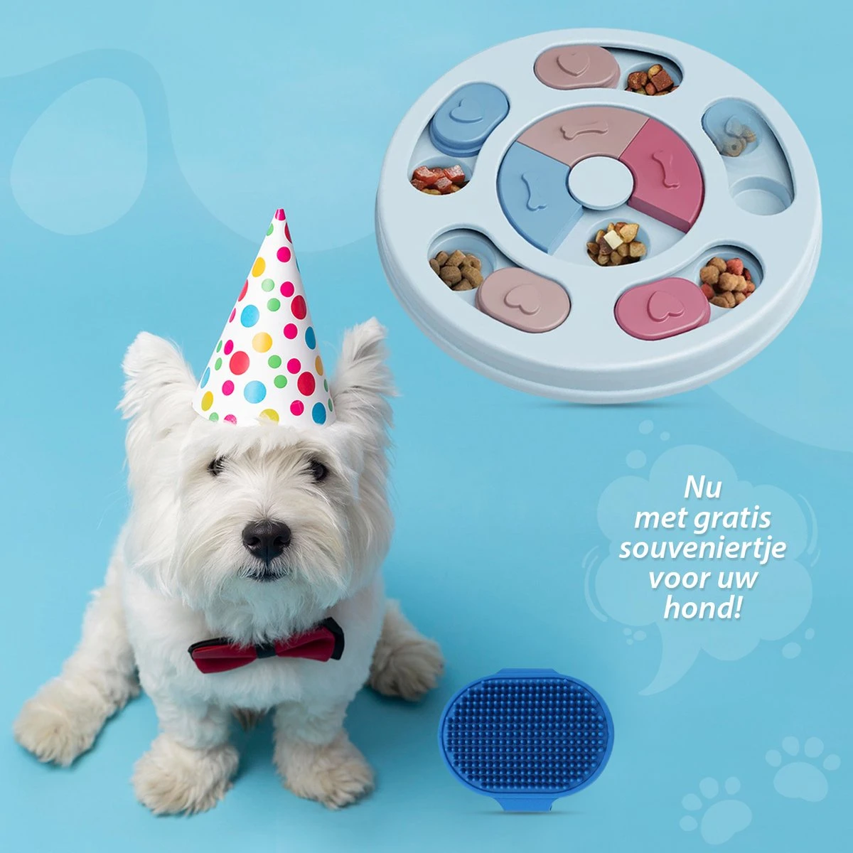 Joyha Honden Puzzel Met Gratis Hondenkam | Speelgoed | Speeltjes | Slow Feeder | Intelligentie | Denkspelletje | Puppyspeelgoed | Anti Schrokbak | Interactieve | Langzame Voerbak | Dog Puzzle | Hondenpuzzel 4 Joyha Honden Puzzel Met Gratis Hondenkam | Speelgoed | Speeltjes | Slow Feeder | Intelligentie | Denkspelletje | Puppyspeelgoed | Anti Schrokbak | Interactieve | Langzame Voerbak | Dog Puzzle | Hondenpuzzel - Afbeelding 2