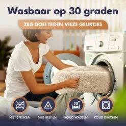 Pet Perfect Donut Hondenmand XXL - 100cm - Fluffy Hondenkussen - Hondenbed - Créme/Bruin 16 Pet Perfect Donut Hondenmand XXL - 100cm - Fluffy Hondenkussen - Hondenbed - Créme/Bruin -Hondenserie Winkel 1200x1200 5