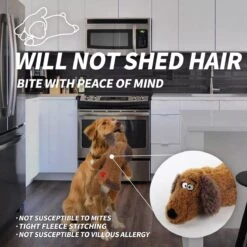 Merkloos Hondenknuffel - Puppyknuffel Met Hartslag - Knuffel Met Hartslag - Antistress Hond - Hondenspeelgoed -Hondenserie Winkel 1200x1200 574