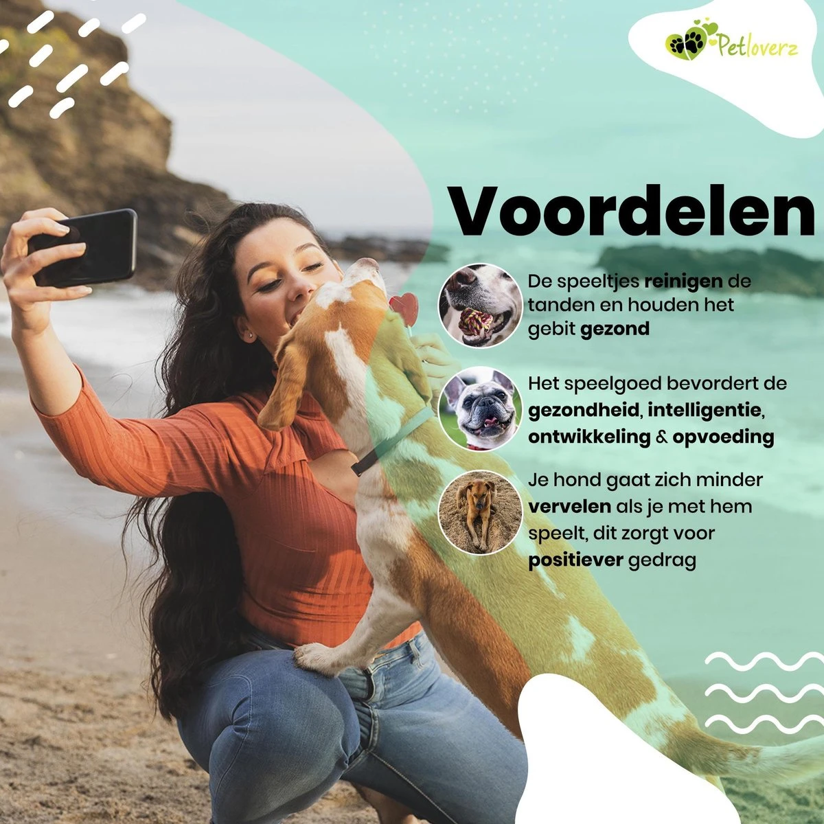 Petloverz – Honden Speelgoed Set – Honden Speeltjes – Knuffel - Speelgoed – Intelligentie – 15 Speeltjes 9 Petloverz – Honden Speelgoed Set – Honden Speeltjes – Knuffel - Speelgoed – Intelligentie – 15 Speeltjes - Afbeelding 7