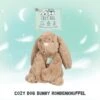 Cozy Dog Bunny Hondenknuffel – Knuffel Hond Met Hartslag – Hondenspeelgoed Vermindert Verlatingsangst – Biedt Rust, Warmte En Comfort – Bruin – Speciaal Voor Puppy's -Hondenserie Winkel 1200x1200 761