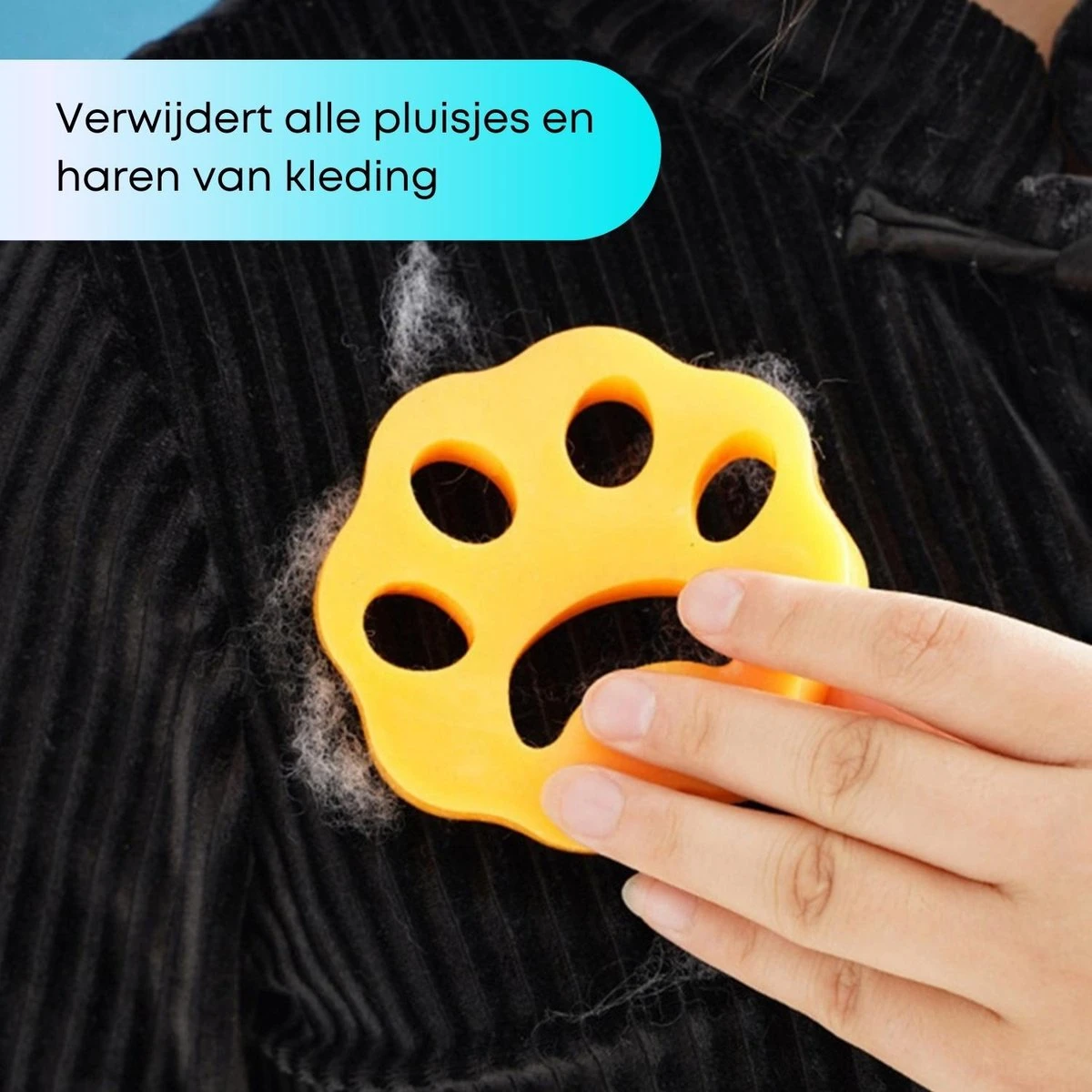 CaseProtect HG - 2 Stuks Haarverwijderaar Voor Katten En Honden - Eenvoudig Haren Verwijderen In Wasmachine En Droger - Kattenhaar En Hondenhaar - Anti Haren - Pluizenverwijderaar En Dierenhaar Verwijderaar Voor Kleding 4 CaseProtect HG - 2 Stuks Haarverwijderaar Voor Katten En Honden - Eenvoudig Haren Verwijderen In Wasmachine En Droger - Kattenhaar En Hondenhaar - Anti Haren - Pluizenverwijderaar En Dierenhaar Verwijderaar Voor Kleding - Afbeelding 2