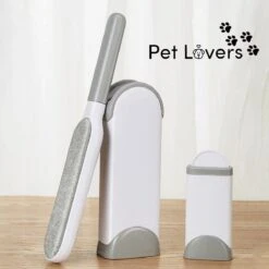 Pet Lovers - Huisdierhaar Verwijderaar - Dierenhaar Verwijderaar - Pluizenborstel - Kledingborstel - Haarverwijderaar - Ontpluizer - Honden En Kattenhaar Verwijderaar - + GRATIS Draagbare Haarverwijderaar