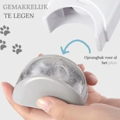 Pet Lovers - Huisdierhaar Verwijderaar - Dierenhaar Verwijderaar - Pluizenborstel - Kledingborstel - Haarverwijderaar - Ontpluizer - Honden En Kattenhaar Verwijderaar - + GRATIS Draagbare Haarverwijderaar -Hondenserie Winkel 1200x1200 907