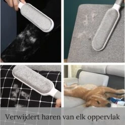 Pet Lovers - Huisdierhaar Verwijderaar - Dierenhaar Verwijderaar - Pluizenborstel - Kledingborstel - Haarverwijderaar - Ontpluizer - Honden En Kattenhaar Verwijderaar - + GRATIS Draagbare Haarverwijderaar -Hondenserie Winkel 1200x1200 909