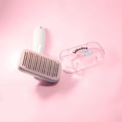 Lubadoo® - Kattenborstel - Hondenborstel - Kattenkam - Kattenhaar - Hondenhaar - Huisdierhaar Verwijderaar - Haarverwijderaar Voor Huisdieren - Langharig - Kortharig - Roze -Hondenserie Winkel 1200x1200 981