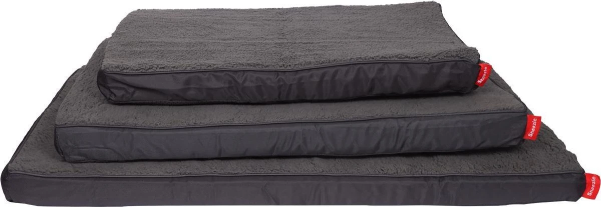Snoozle Orthopedische Hondenmand - Zacht En Luxe Hondenkussen - Hondenbed - Wasbaar - Hondenmanden - M - 76cm - Grijs 8 Snoozle Orthopedische Hondenmand - Zacht En Luxe Hondenkussen - Hondenbed - Wasbaar - Hondenmanden - M - 76cm - Grijs - Afbeelding 6