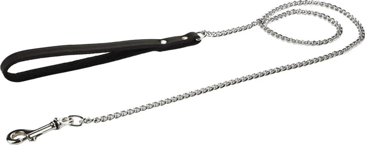 Beeztees - Hondenriem - Kettinglijn - Zwart - 2x112 Cm 7 Beeztees - Hondenriem - Kettinglijn - Zwart - 2x112 Cm - Afbeelding 5