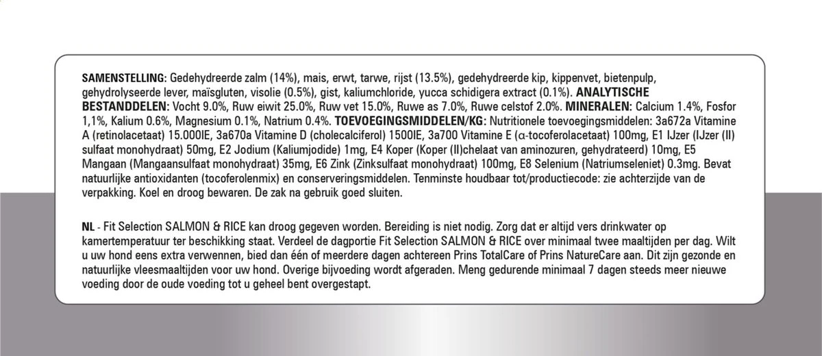 Prins Fit Selection Zalm/Rijst - 15 KG 6 Prins Fit Selection Zalm/Rijst - 15 KG - Afbeelding 4