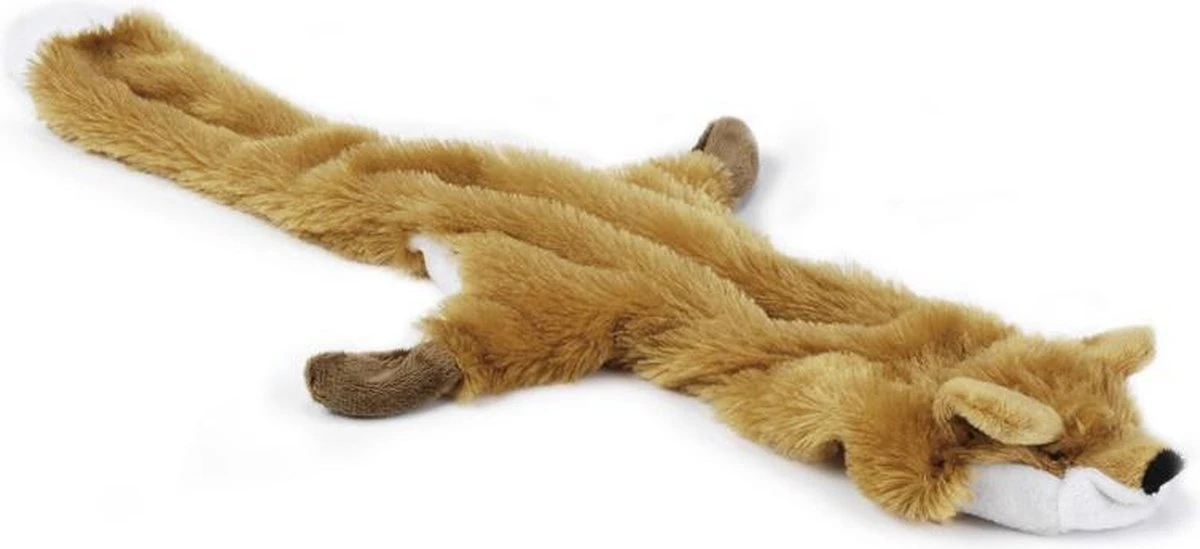 Beeztees Flatino Vos - Hondenspeelgoed - Bruin - 52x15x2,5 Cm 3 Beeztees Flatino Vos - Hondenspeelgoed - Bruin - 52x15x2,5 Cm