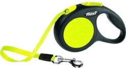 Flexi New Classic - Hondenriem Incl. Neon Band - Geel - S - 5 M - (<12 Kg) -Hondenserie Winkel 1200x651 1