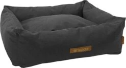 Wooff Hondenmand Cocoon Vintage - S - Antraciet - 60 X 70 Cm