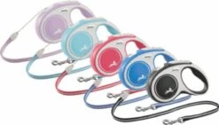 Flexi Rollijn New Comfort Koord M Zwart&Lichtgrijs - Hondenriem - 8 M -Hondenserie Winkel 1200x684 4