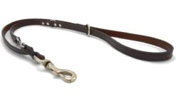 Verstelbare Trainingslijn Leer - 2 Meter - Bruin - Politielijn - Hondenriem - Hoge Kwaliteit Leer - Trainingslijn - Ambachtelijk Gemaakt In Portugal -Hondenserie Winkel 1200x690 4
