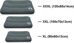 Hondenkussen XXXL -Donkergrijs - 85 X 120 X 14 14 Hondenkussen XXXL -Donkergrijs - 85 X 120 X 14 -Hondenserie Winkel 1200x705