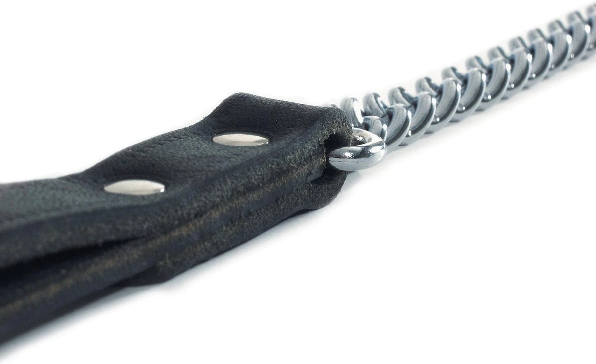 Beeztees - Hondenriem - Kettinglijn - Zwart - 2x112 Cm 6 Beeztees - Hondenriem - Kettinglijn - Zwart - 2x112 Cm - Afbeelding 4