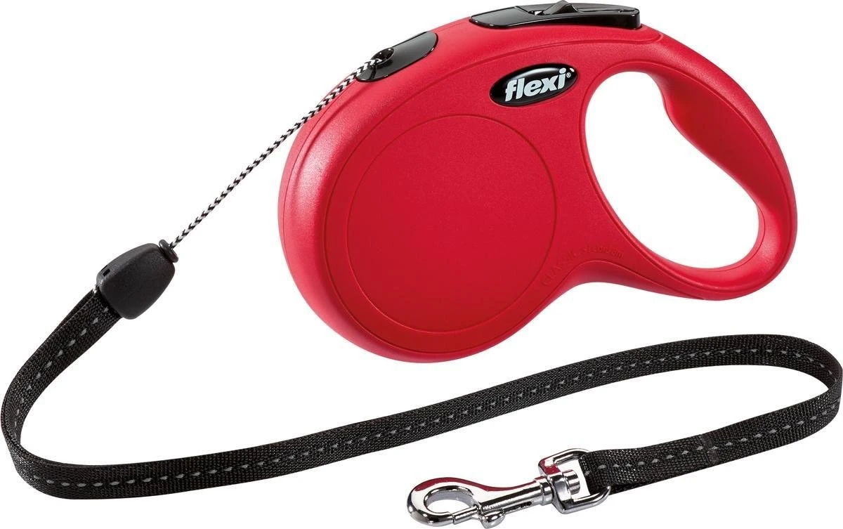 Flexi New Classic Koord - Hondenriem - Rood - S - 8 M - (<12 Kg) 10 Flexi New Classic Koord - Hondenriem - Rood - S - 8 M - (<12 Kg) - Afbeelding 9