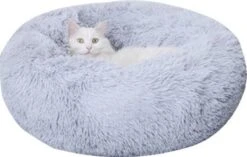 Donut Hondenmand - Zacht Pluche Hondenmanden - Antislip - Fluffy En Rond Donutmand - 100cm - Lichtgrijs 10 Donut Hondenmand - Zacht Pluche Hondenmanden - Antislip - Fluffy En Rond Donutmand - 100cm - Lichtgrijs -Hondenserie Winkel 1200x765