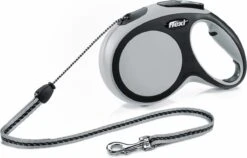 Flexi New Comfort - Hondenriem - Koord - Grijs - M - 8M 21 Flexi New Comfort - Hondenriem - Koord - Grijs - M - 8M -Hondenserie Winkel 1200x767 3