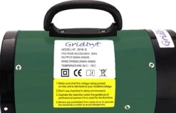 Gridbyt Professionele Hondenföhn – Waterblazer Voor Honden – Voor Een Mooie Vacht – Groen -Hondenserie Winkel 1200x773 5